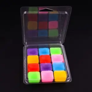 High Quality Scented 6 12 Cavity Wax Cubes Air Freshener Wax Melts Clamshell Packaging