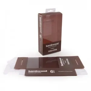 Custom Printing Clear PET Plastic Box  For Tableware Products Packaging