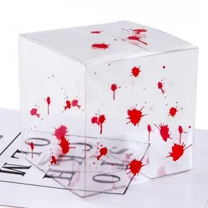 Plastic Storage Waterproof Folding Custom Plastic Boxes PVC Box Packaging Transparent Folding Custom Plastic Boxes