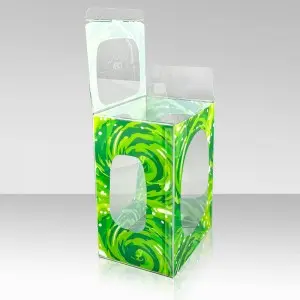Custom design plastic box 4inches funko pop protector with emboss logo toy display boxes
