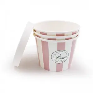 Microwaveable Biodegradable Custom Printed Kraft Paper Bowl food package cheap price food packing box