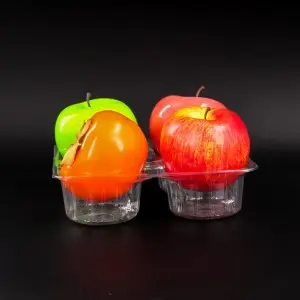 Disposable Blister plastic food container cake box food tray packaging custom packing manufacturing