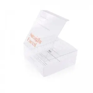Newly Luxury Custom Clear Transparent Cake Box PVC Wedding Birthday Party Folding Gift Box