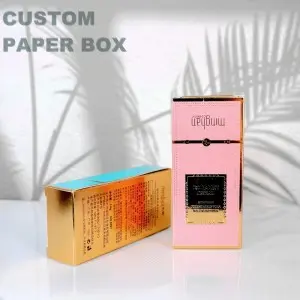 Facial Mask Packaging Boxes  Custom Folding Type Paper Box Sleeve Wholesale