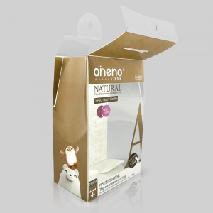 Custom Clear Baby Feeding Bottle PVC PET PP Plastic Packaging Box