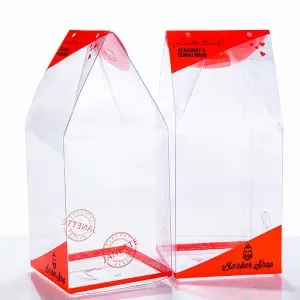 High Quality PET Custom Plastic Packaging Box With Printing For Cosmetic Skin Care Set Acetate Box