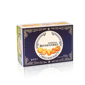 Box Printing Foil Printed Folding White Board Paper Snack Food Packaging Box