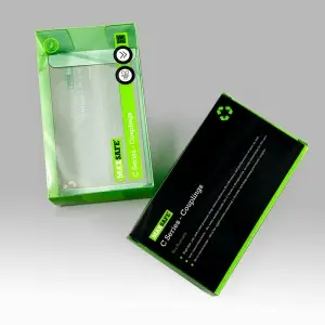 Custom Printing Clear PVC Box  for electronics packaging solution