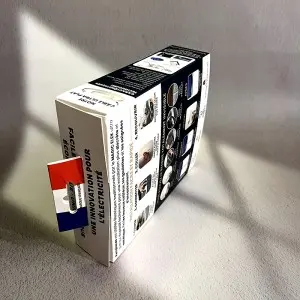 Custom Printing Logo Electronic Product Carton Charger Paper Packaging Box Earphone Headset Package Carton Cable ElectriquePaper Box
