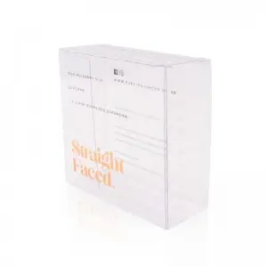 Custom Design Plastic PET Cosmetic  Products Packaging Boxes clear Plastic Packaging for Skincare Packaging Set