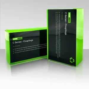 Custom Printing Clear PVC Box  for electronics packaging solution