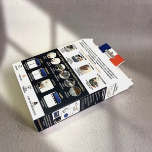 Custom Printing Logo Electronic Product Carton Charger Paper Packaging Box Earphone Headset Package Carton Cable ElectriquePaper Box