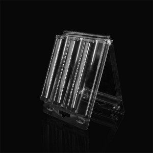 Custom Clear PVC PET Plastic Hanger Clamshell Double Blister Packaging Box For Tool Products