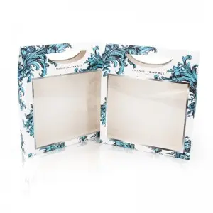 Custom Paper Gift Box With Handle