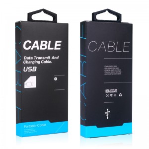 Custom Data Cable Display Hanger Box