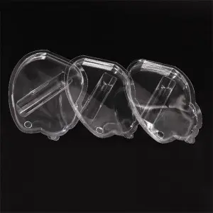 Plastic Clamshell Custom Blister Double Sided Plastic Clamshell Boxes Packaging For Electronic Products With Hangers