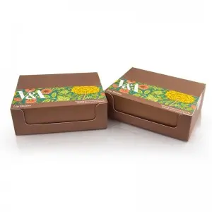 Eco Friendly Personalized Baking Cookie Biscuit Custom Logo Packaging Paper Cake Box For Bakery