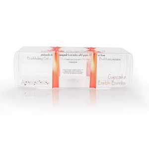 Custom Design Color Print Cosmetic Products Display Boxes Shampoo Sunscreen Cream Soap Gift Set Plastic