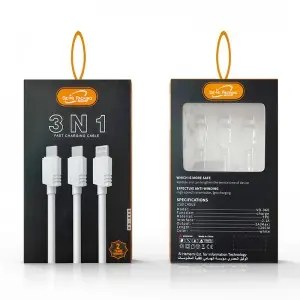 Data Cable Folding Packing Box with Transparent Window