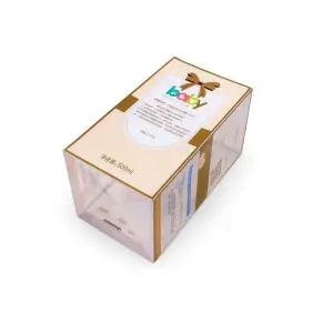 Acetate Transparent Pvc PET Food Grade Soft Crease Folding Box Plastic Packaging Boxes