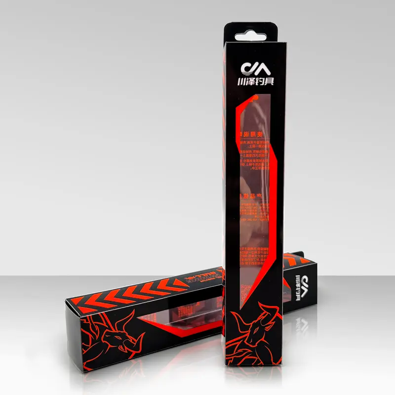 Plastic Gift Box Semi-Transparent Printing for stantionary packaging solution (1)