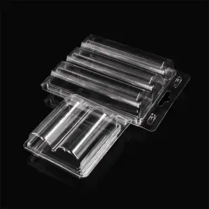 Custom Clear PVC PET Plastic Hanger Clamshell Double Blister Packaging Box For Tool Products