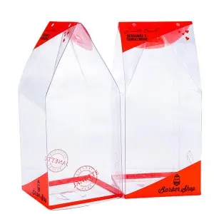 High Quality PET Custom Plastic Packaging Box With Printing For Cosmetic Skin Care Set Acetate Box
