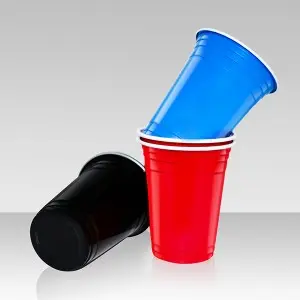Reusable Plastic Milk Tea Cup Gobelet Plastique Water Drinking Cups for Juice