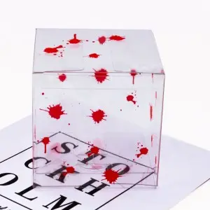 Plastic Storage Waterproof Folding Custom Plastic Boxes PVC Box Packaging Transparent Folding Custom Plastic Boxes
