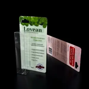 Custom Cosmetic Products Set Transparent Gift Clear Lipgloss Lipstick Plastic Packaging Box