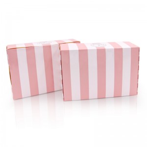 Custom White Cardboard Paper Box for Wholesale Food Packaging