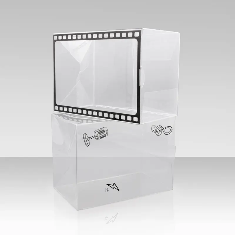 Mini Low MOQ Clear PVC Display Boxes High Transparency PET Retail Packaging Solutions Featured Image