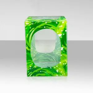 Custom design plastic box 4inches funko pop protector with emboss logo toy display boxes
