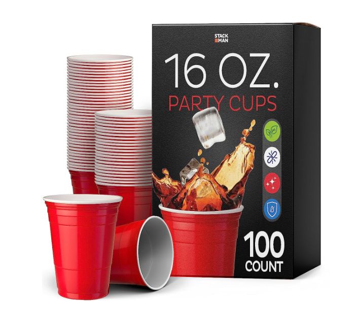 Beer Pong Set 24 PCS American 4