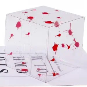 Plastic Storage Waterproof Folding Custom Plastic Boxes PVC Box Packaging Transparent Folding Custom Plastic Boxes