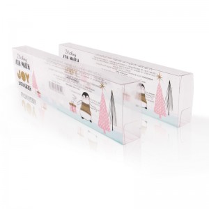 Custom Design Color Print Cosmetic Products Display Boxes Shampoo Sunscreen Cream Soap Gift Set Plastic