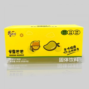Custom Plastic Clear PET Printed PVC Box Packaging For tea bag
