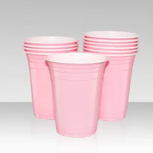 Bulk supply of 12oz & 16oz festival-ready reusable plastic cups