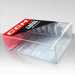 Clear Pvc Plastic Folding Packaging Box for Underwear packaging solution