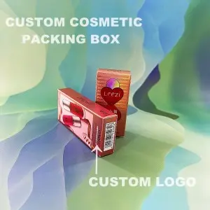 Custom paper packing box for cosmetic