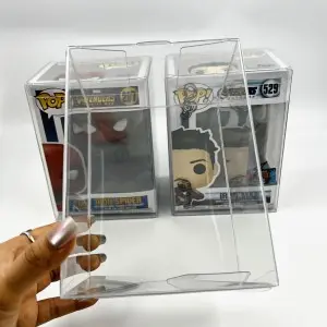 Hot-selling Funko Pop Figure Protectors 0.35mm 0.5mm Thickness Fits 4″ 6″ Pops Custom Factory Direct Wholesale