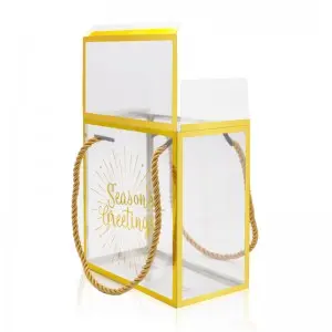 Clear Candy Gift Box Clear PET Plastic Boxes Gift Boxes for Party Favors Birthday Presents