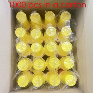 16oz Disposable Plastic Cups Food Grade PP Multiple Colors Party Cups with Customize Logo Printing