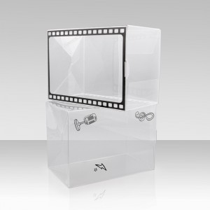 Mini Low MOQ Clear PVC Display Boxes High Transparency PET Retail Packaging Solutions