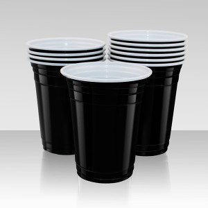16Oz Plastic Disposable PP Cups Custom Beerpong Set Beer Pong Party Cups Red Cup