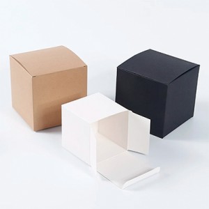 Custom Mini Luxury Perfume Sample Packaging 300gsm White Cardboard Gold Foil Coated Paper Packaging Box
