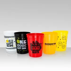 Personalized Football Stadium Cups Custom Logo 16oz Wedding Cups 12oz PP Material Party Cups