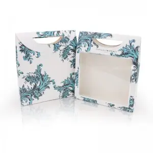 Custom Paper Gift Box With Handle