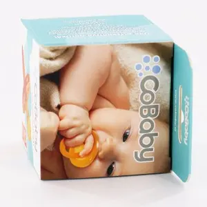 Customized Retail Box Hanging Hole Packaging for Baby Products Cardboard Box with Window Plastic Paper Box Packaging