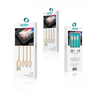 Data Cable Folding Packing Box with Transparent Window